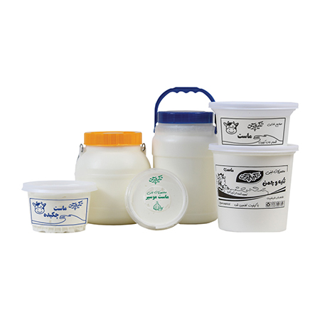 انواع ماست تکیه و چمن